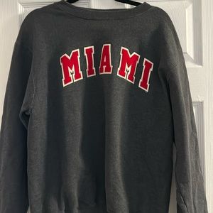 Women’s L Miami of Ohio Crew Neck